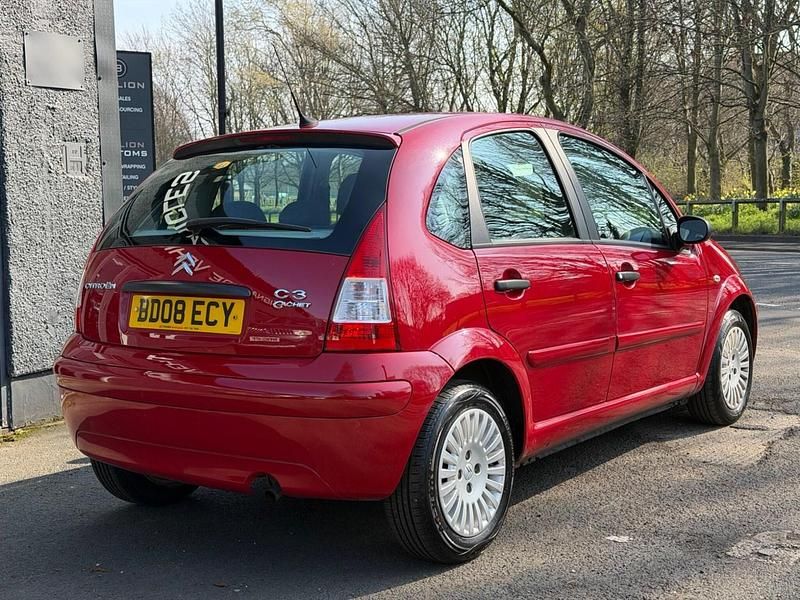 Used Citroën C3 73 HP (53 kW) 2008 Red Hatchback