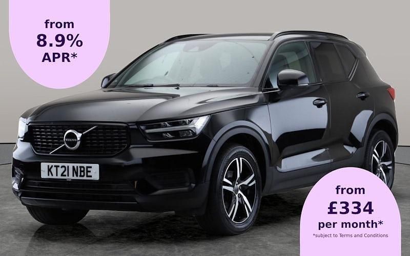 Black Used 2021 Volvo XC40 R-Design SUV | £22,316 (Fair price) - Image 1/1