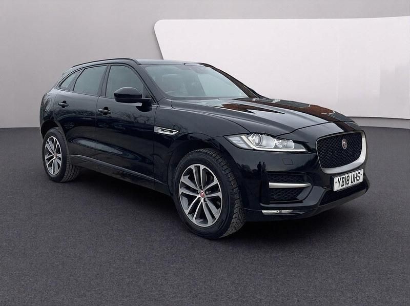 Used Jaguar F-Pace R-Sport 180 HP (132 kW) 2018 Black SUV
