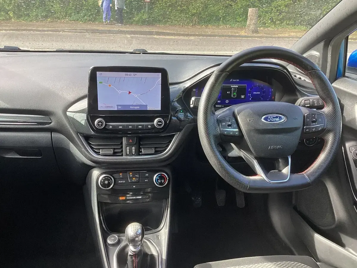 Used Ford Puma ST-Line 125 HP (91 kW) 2021 Blue SUV