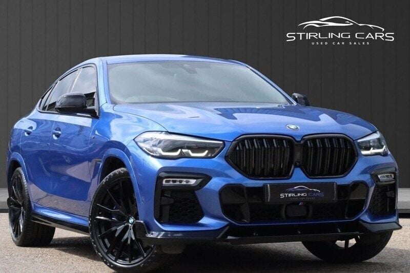 Blue Used 2020 BMW X6 Comfort Edition SUV | £40,989 (Good price) - Image 1/4