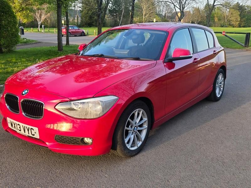 Used BMW 116 Efficient Dynamics 2013 Red Hatchback