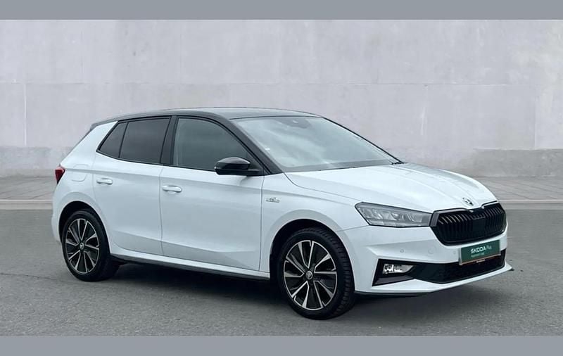 White Used 2023 Skoda Fabia Monte Carlo Hatchback | £17,880 (Fair price) - Image 1/4