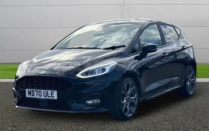 Used Ford Fiesta ST-Line 125 HP (91 kW) 2021 Black Hatchback