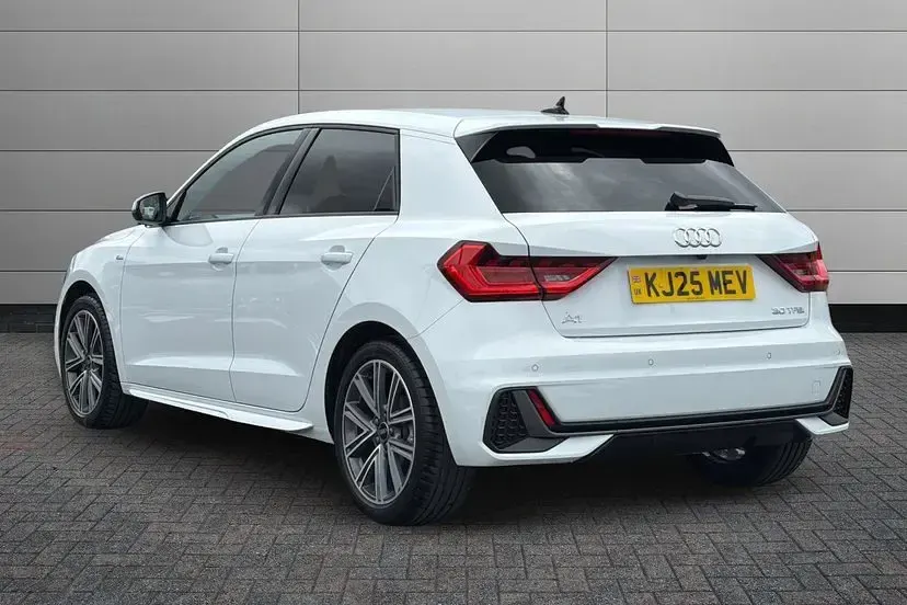 New Audi A1 Sportback S-Line 114 HP (83 kW) 2025 Glacier white Hatchback