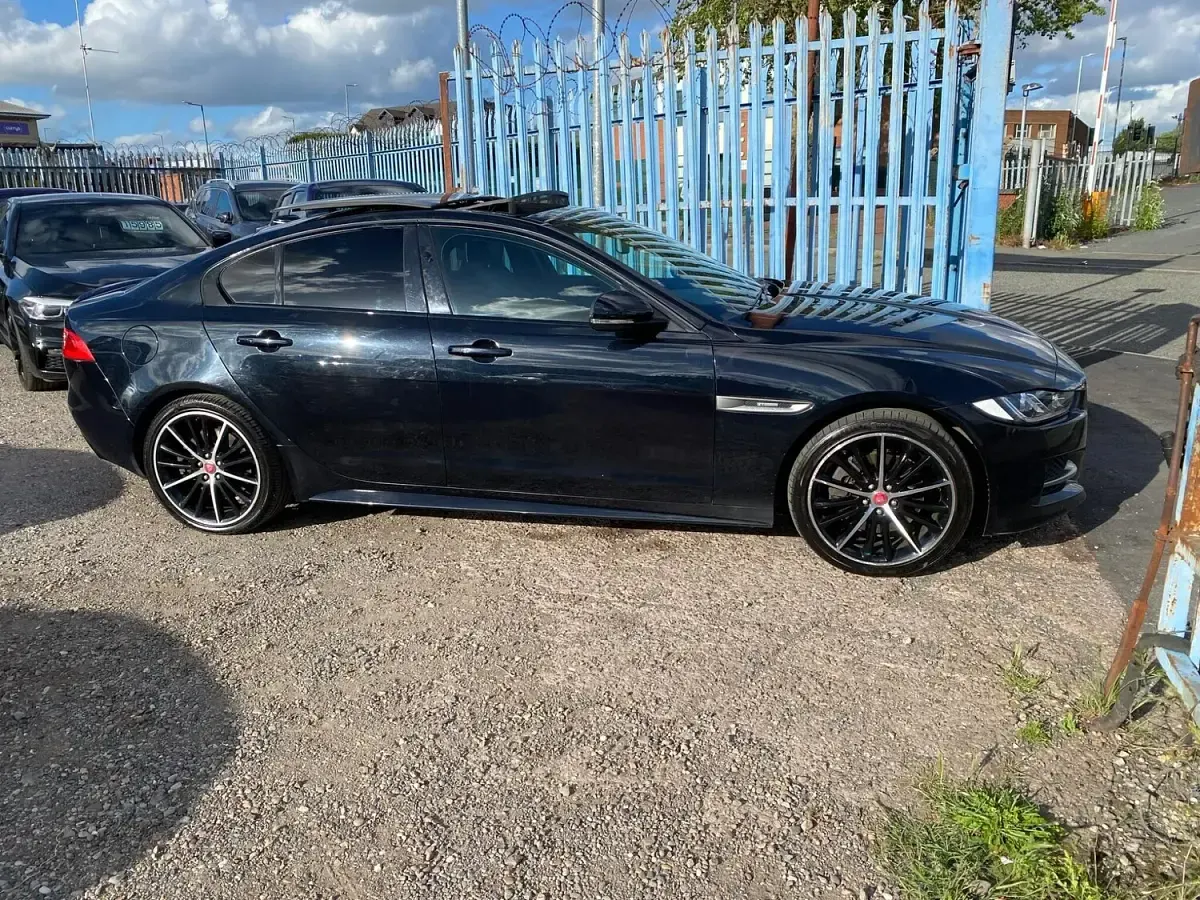 Used Jaguar XE R-Sport 2017 Black Sedan
