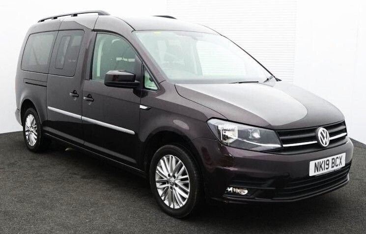 Purple Used 2019 VW Caddy Maxi Life S MPV | £15,990 (Super price) - Image 1/3
