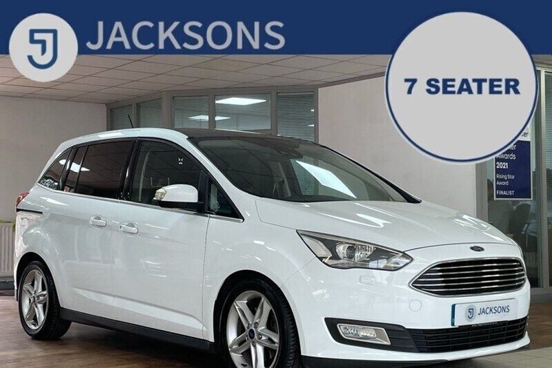 White Used 2017 Ford Grand C-Max Titanium X MPV | £9,995 (Fair price) - Image 1/1
