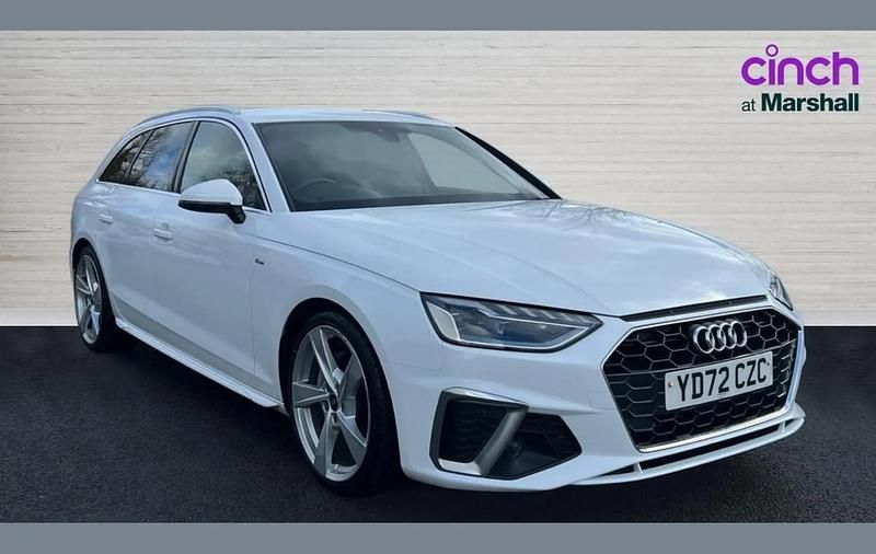 Used Audi A4 S-Line 204 HP (150 kW) 2022 White Estate