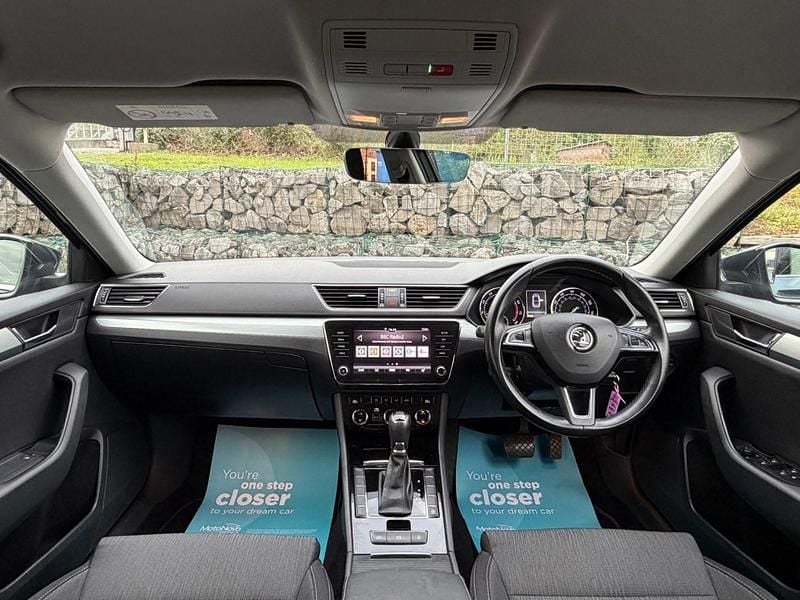 Used Skoda Superb SE 150 HP (110 kW) 2018 Quartz grey metallicgrey Hatchback