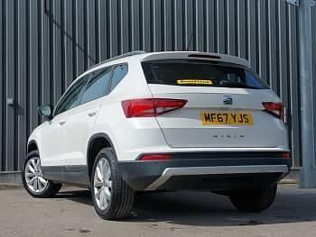 Begagnad Seat Ateca Ecomotive 115 HK (84 kW) 2017 Vit SUV