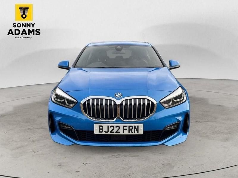 Used BMW 118 M Sport 136 HP (100 kW) 2022 Blue Hatchback