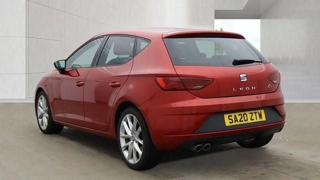 Used Seat Leon FR 150 HP (110 kW) 2020 Red Hatchback