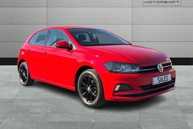 Used VW Polo SE 65 HP (47 kW) 2018 Red Hatchback