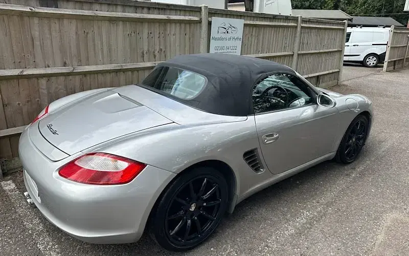 Used Porsche Boxster Edition 239 HP (175 kW) 2005 Silver Cabriolet
