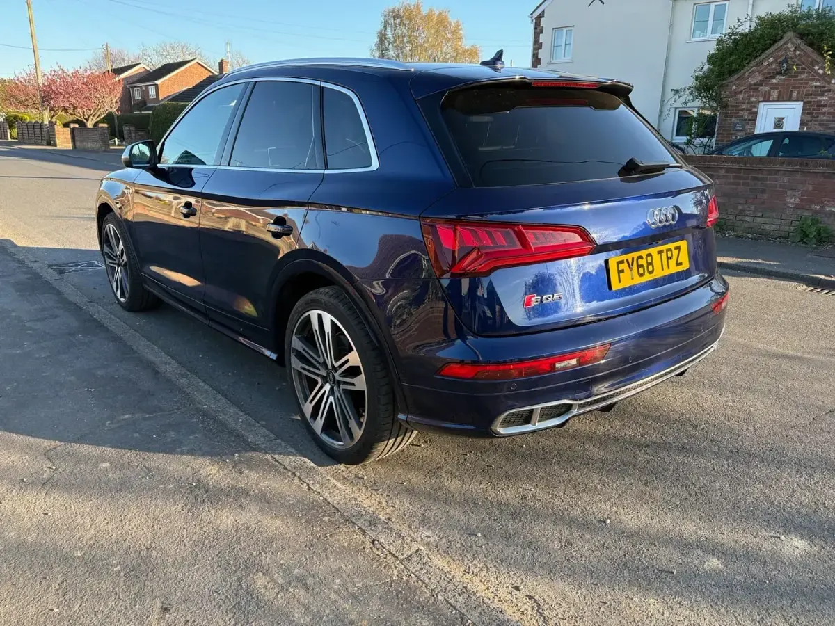 Used Audi SQ5 354 HP (260 kW) 2018 Blue SUV