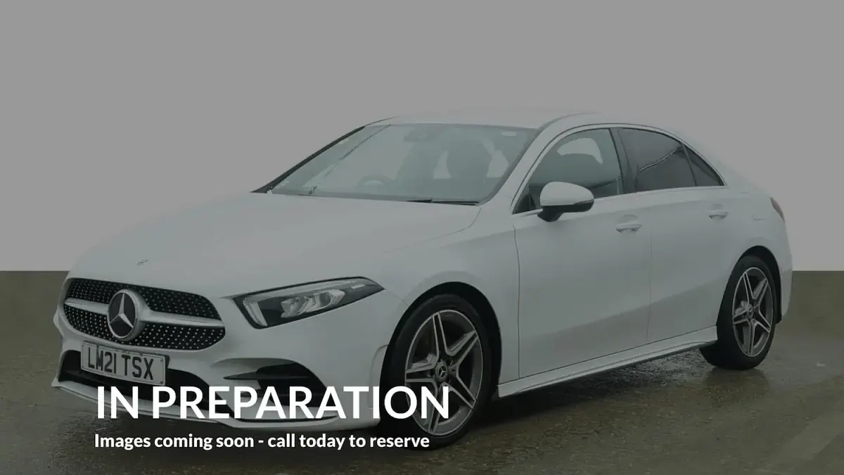 Used Mercedes A220 AMG line 190 HP (139 kW) 2021 White Sedan