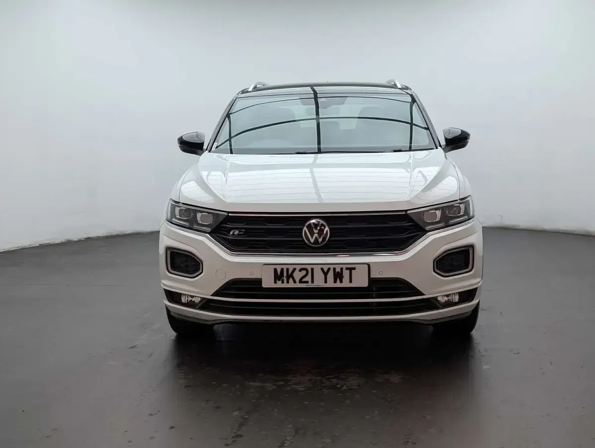 Used VW T-Roc R-line 150 HP (110 kW) 2021 White SUV