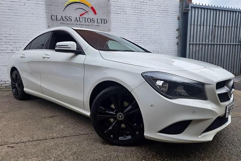 White Used 2014 Mercedes CLA220 Sedan | £8,722 (Good price) - Image 1/1