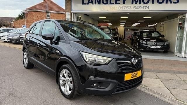 Black jack metallic Used 2018 Vauxhall Crossland X SUV | £6,495 (Good price) - Image 1/4