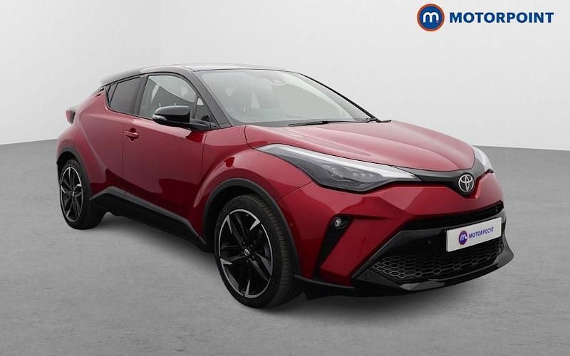 Red Used 2022 Toyota C-HR Sport SUV | £23,349 (A bit pricey) - Image 1/4