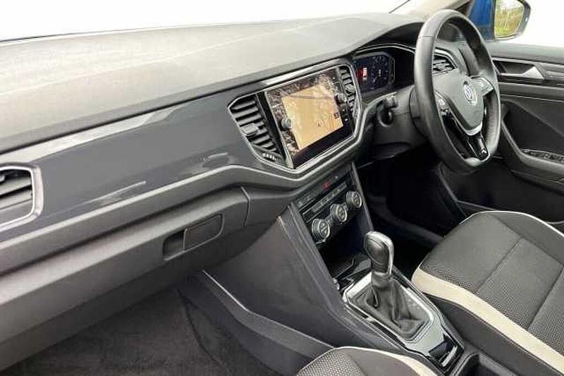 Used VW T-Roc SEL 150 HP (110 kW) 2018 Blue SUV