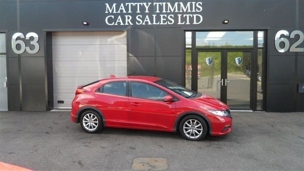 Red Used 2012 Honda Civic SE Hatchback | £3,199 (Fair price) - Image 1/1