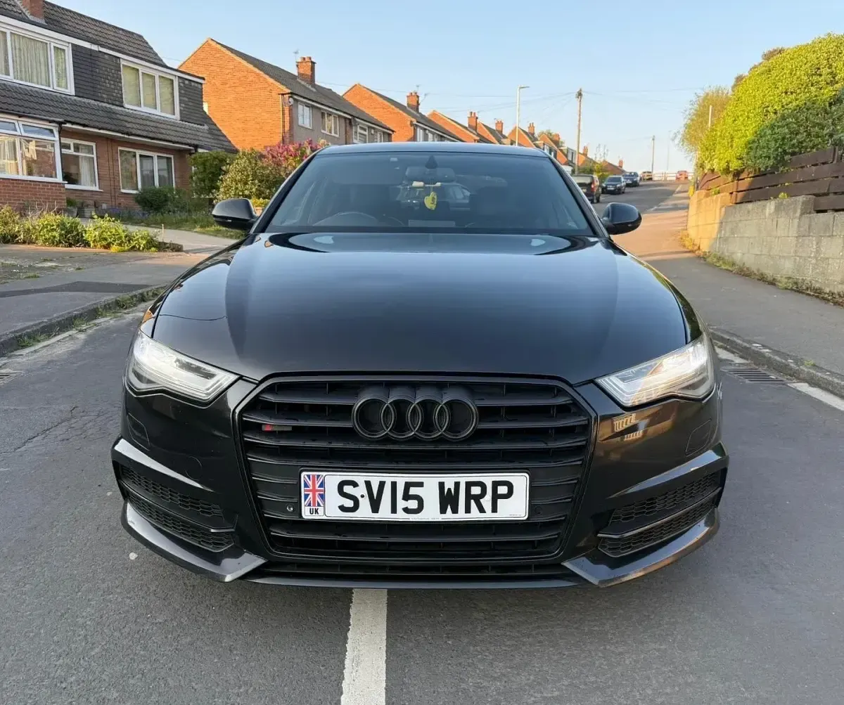 Used Audi A6 Black Edition 190 HP (139 kW) 2015 Black Sedan