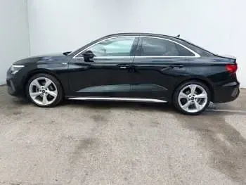 Used Audi A3 S-Line 150 HP (110 kW) 2022 Black Sedan