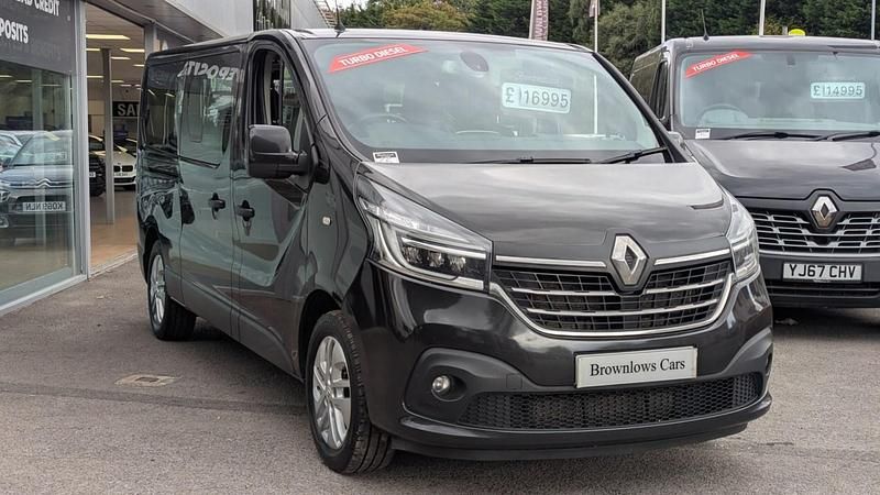 Black Used 2021 Renault Trafic Van | £16,995 - Image 1/4