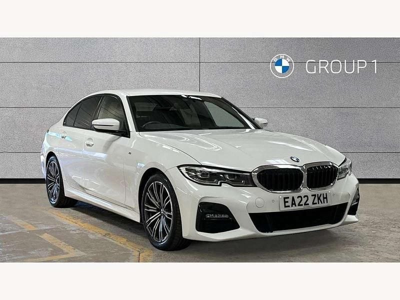 White Used 2022 BMW 320 M Sport Sedan | £27,195 (Fair price) - Image 1/4