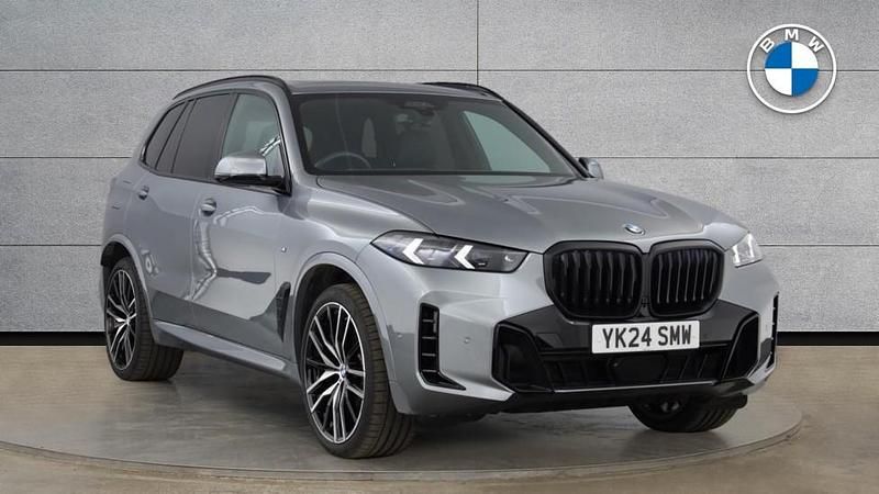 Grey Used 2024 BMW X5 M Sport SUV | £66,899 - Image 1/4