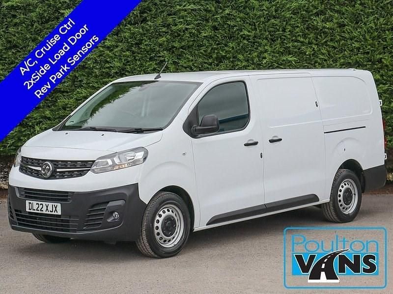 White Used 2022 Vauxhall Vivaro Van | £13,950 (Fair price) - Image 1/3