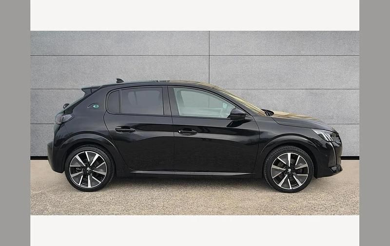 Used Peugeot e-208 Premium 100 kW (136 HP) 2021 Black Hatchback