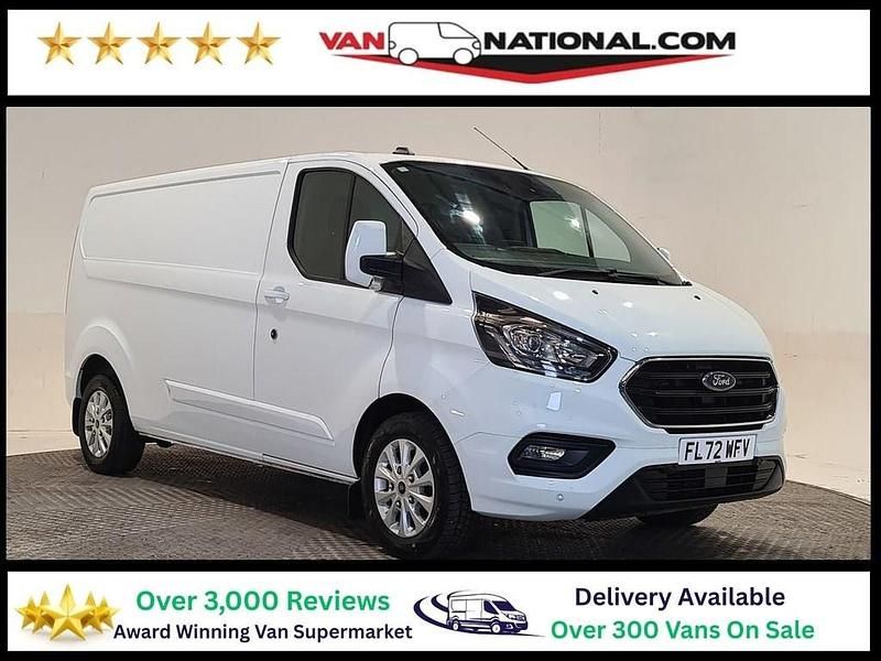 White Used 2022 Ford Transit Custom Limited Van | £17,690 (Fair price) - Image 1/3