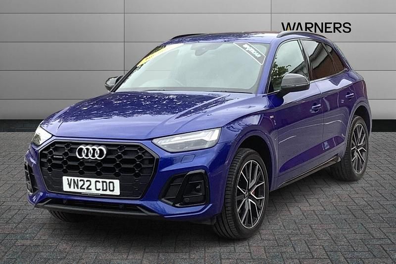 Blue Used 2022 Audi Q5 Comfort SUV | £31,495 (Good price) - Image 1/4