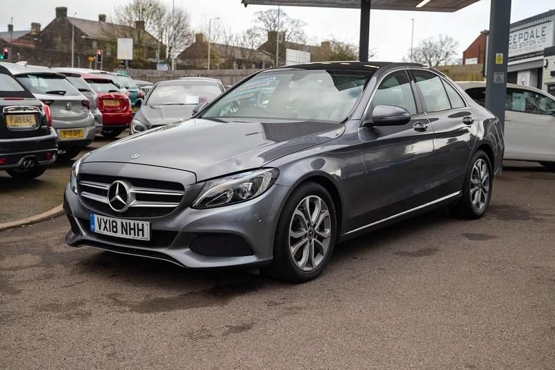Used Mercedes C220 Premium 2018 Grey Sedan