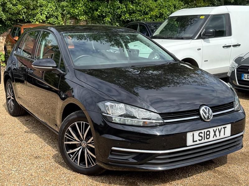 Black Used 2018 VW Golf VII SE Hatchback | £12,250 (Fair price) - Image 1/4