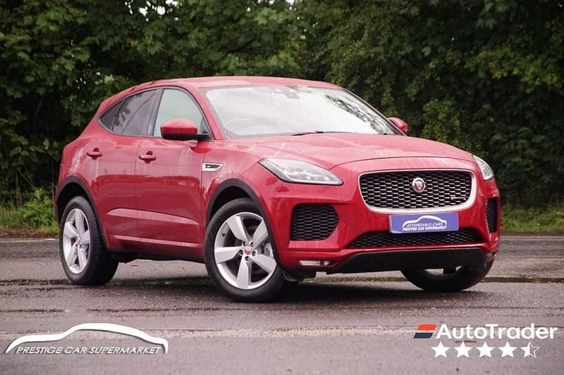 Red Used 2018 Jaguar E-Pace R-Dynamic SUV | £16,199 (Good price) - Image 1/4
