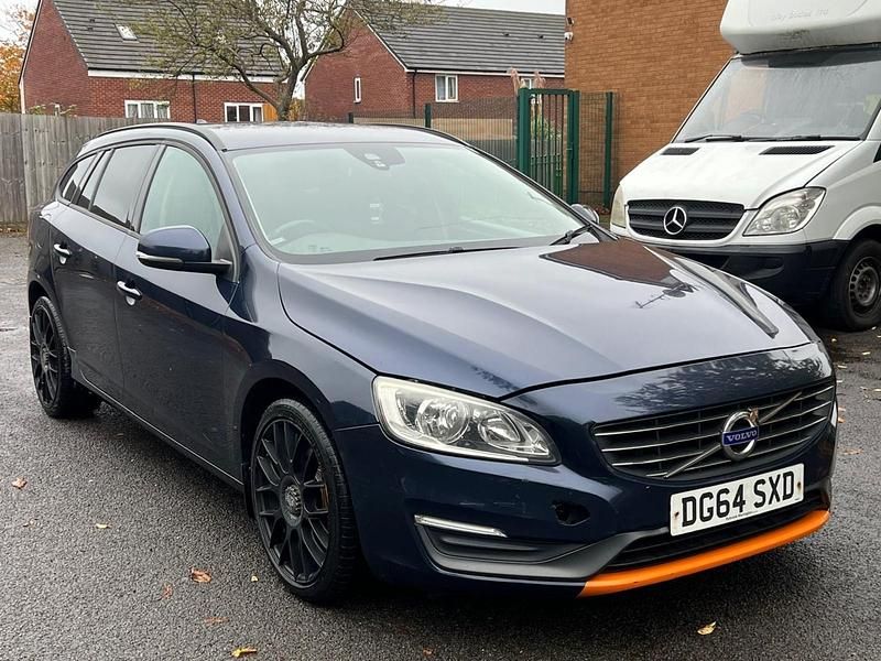 Used Volvo V60 Business Edition 181 HP (133 kW) 2014 Blue Estate