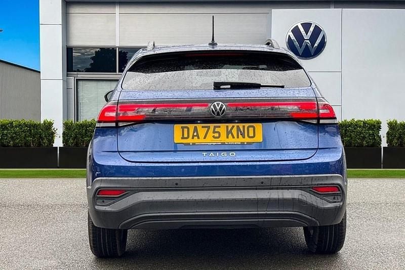 Used VW Taigo Match 115 HP (84 kW) 2025 Blue SUV