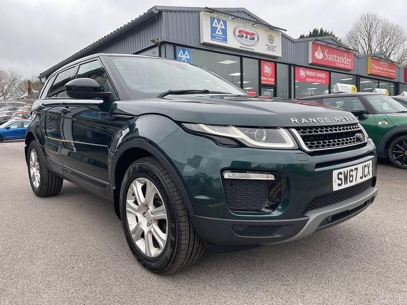 Used Land Rover Range Rover evoque SE 2017 Green Estate