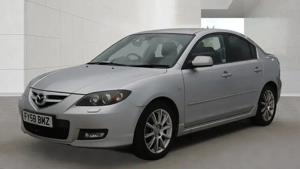 Usado Mazda 3 Inclusive 150 CV (110 kW) 2008 Plateado Berlina