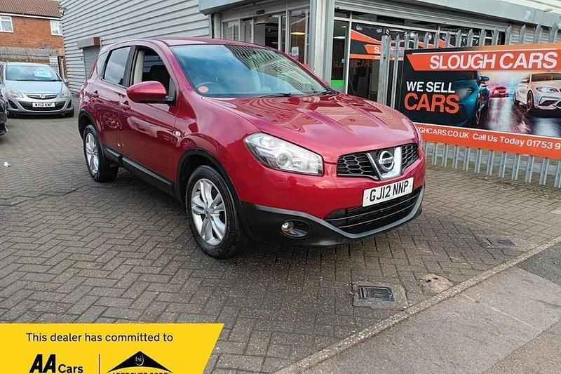 Red Used 2012 Nissan Qashqai Acenta SUV | £1,295 (Good price) - Image 1/1
