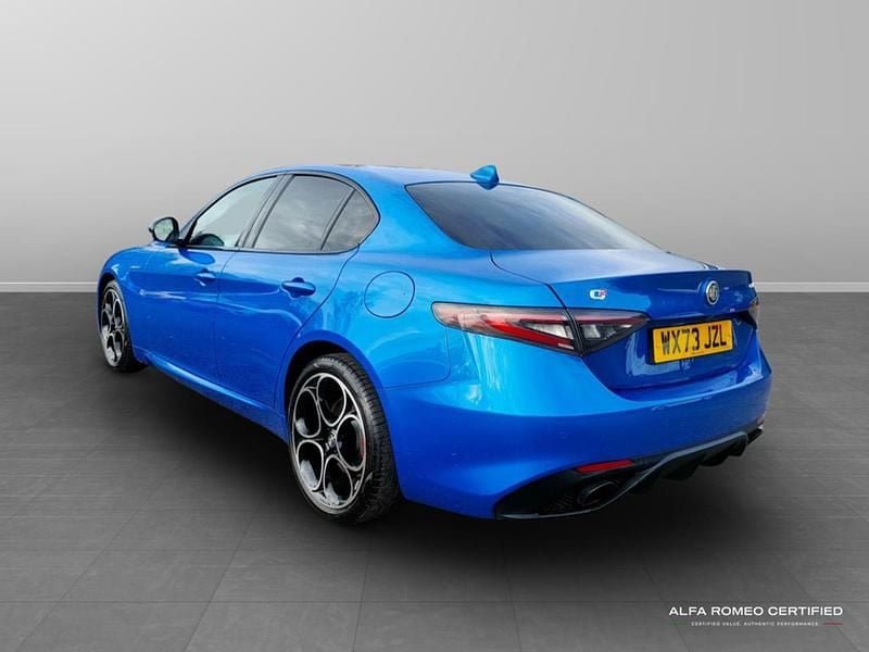 Blue Used 2023 Alfa Romeo Giulia Veloce Sedan | £32,995 (Fair price) - Image 1/4