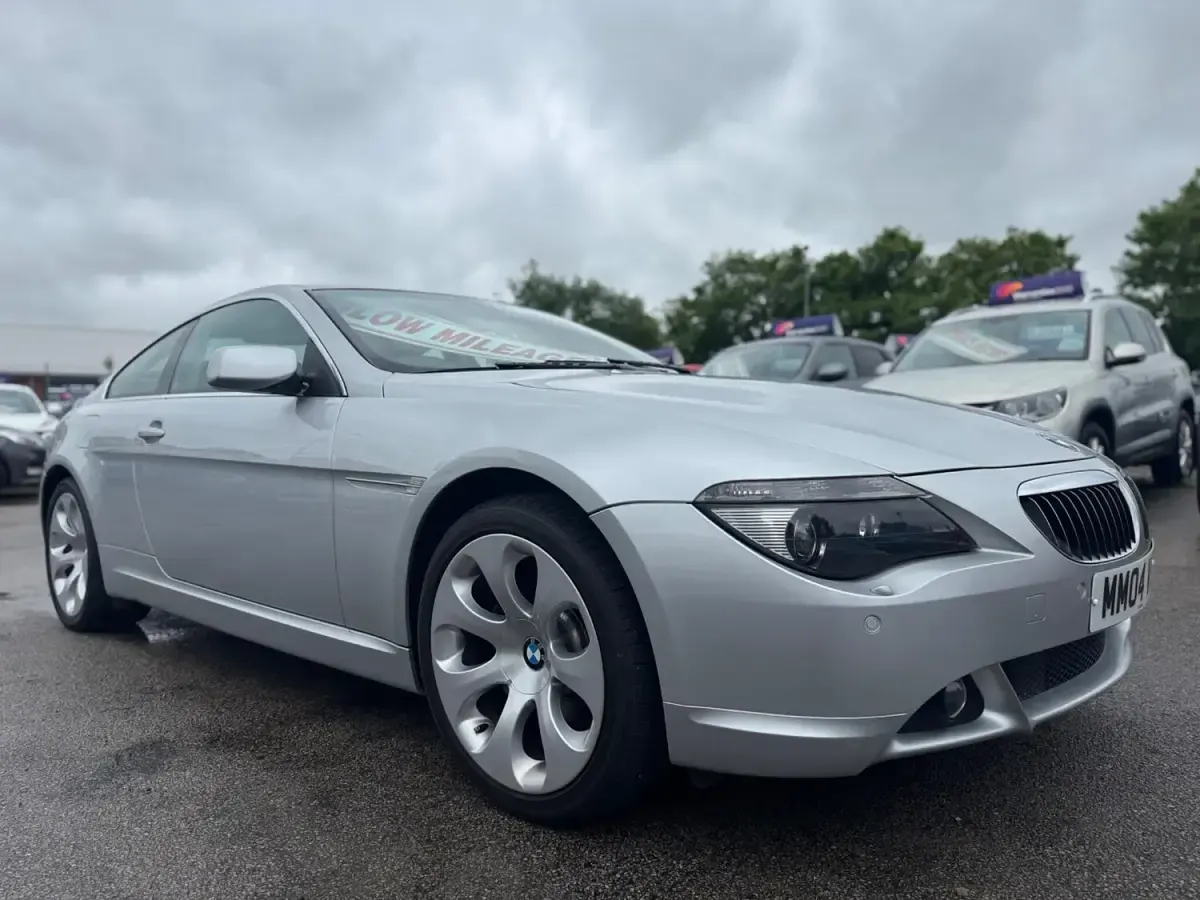 Used BMW 645 Impressive 2003 Silver Coupe