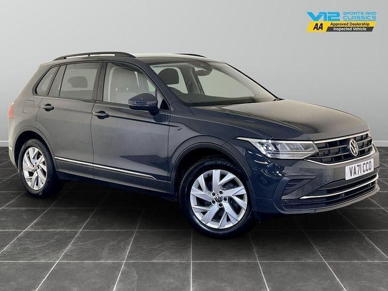 Grey Used 2022 VW Tiguan S SUV | £16,795 (Good price) - Image 1/2