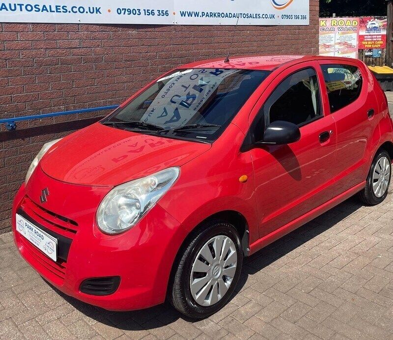 Red Used 2012 Suzuki Alto Hatchback | £3,495 (Fair price) - Image 1/4