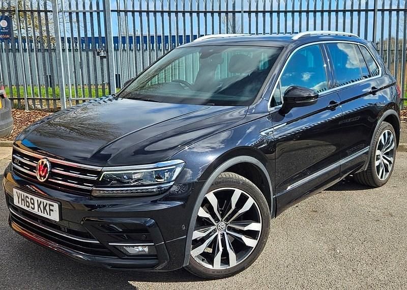 Used VW Tiguan R-line 190 HP (139 kW) 2019 Black SUV