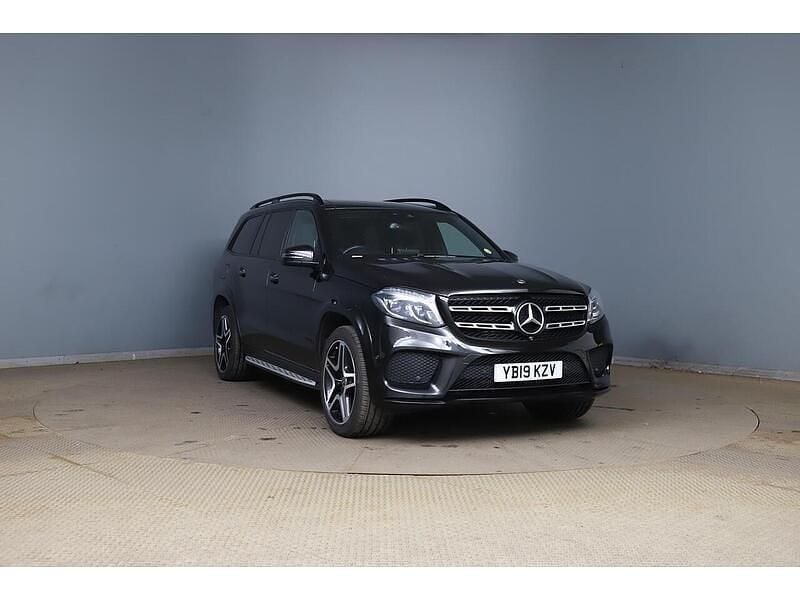 Used Mercedes GLS350 AMG line 2019 Black SUV